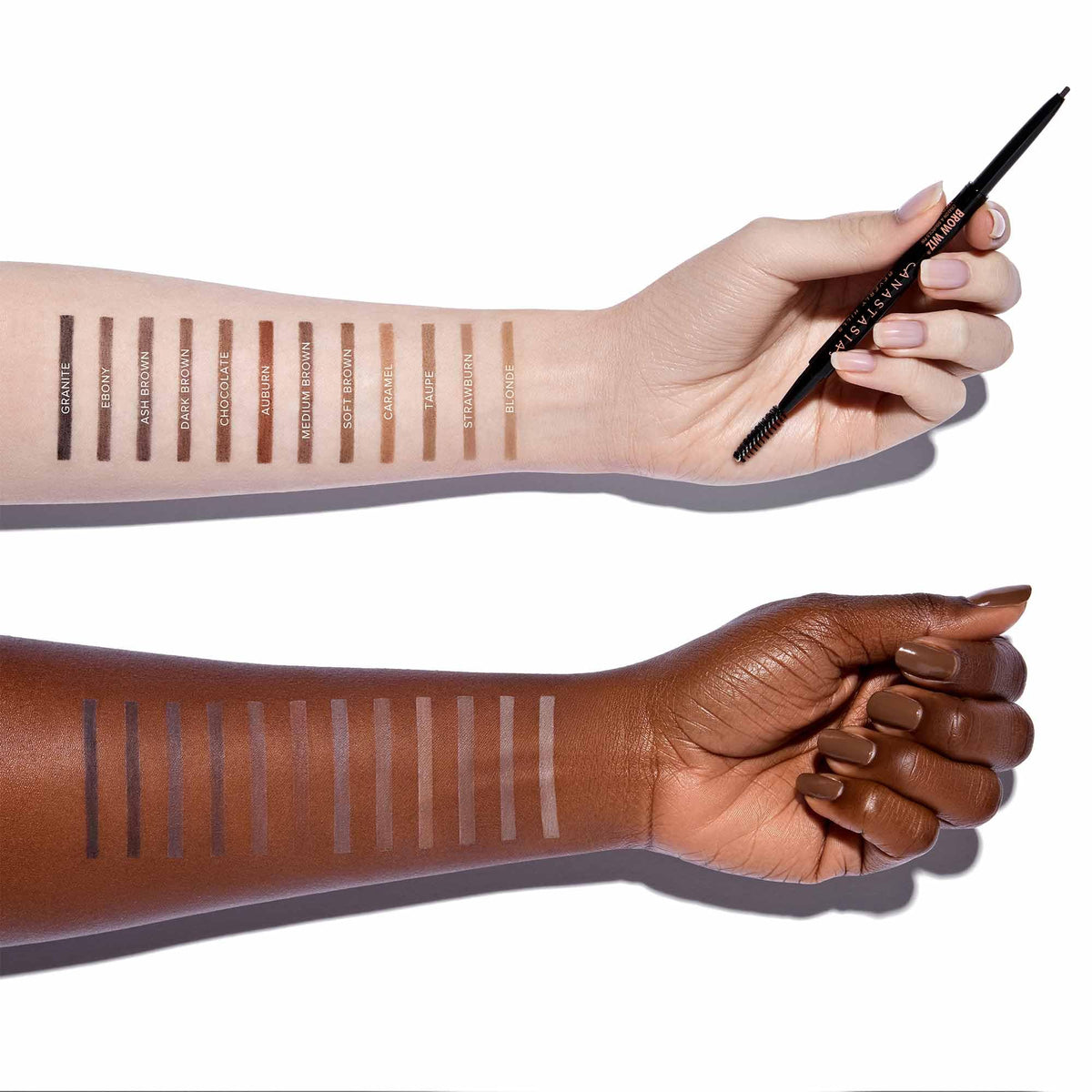 Packaging du crayon à sourcils mini Anastasia Beverly Hills