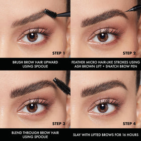 Packaging du crayon à sourcils NYX Lift & Snatch Espresso