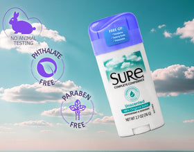 Packaging du déodorant Sure 109g en gros plan
