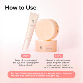 Packaging du duo de soins des yeux Beauty of Joseon