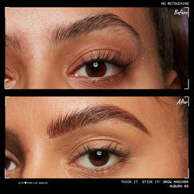 Packaging du gel à sourcils NYX auburn