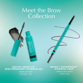 Packaging du gel à sourcils Thrive Causemetics, 9g