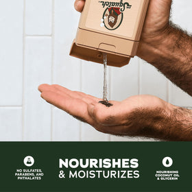 Packaging du gel douche Dr. Squatch, pack de 2