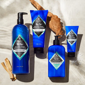 Packaging du Jack Black Big Sir Gel Douche et Shampooing