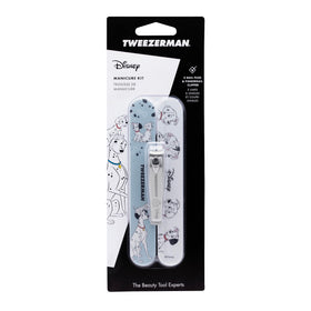 Packaging du kit de manucure Tweezerman inspiré des 101 Dalmatiens