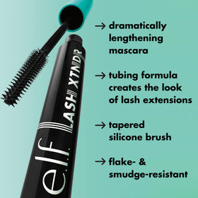 Packaging du mascara e.l.f. Lash XTNDR brun foncé