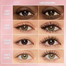 Packaging du mascara Lash Sensational de MAYBELLINE