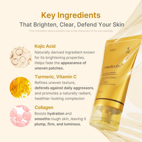 Packaging du Masque medicube Kojic Acide Curcuma
