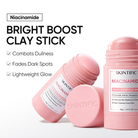Packaging du masque stick SKINTIFIC en vue de face