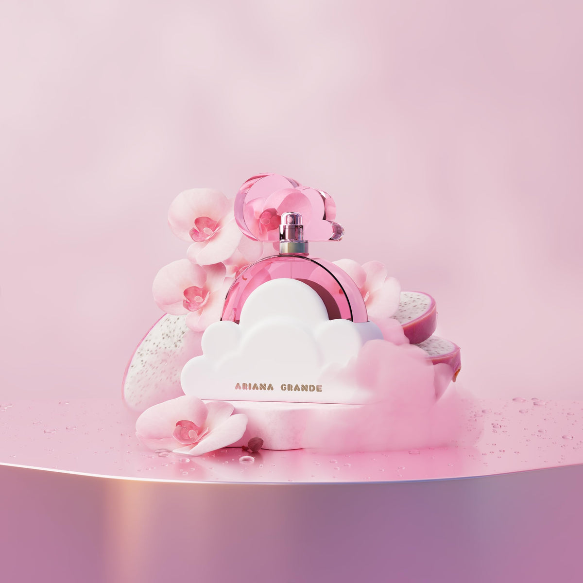 Packaging du parfum Ariana Grande Cloud Pink 30ml