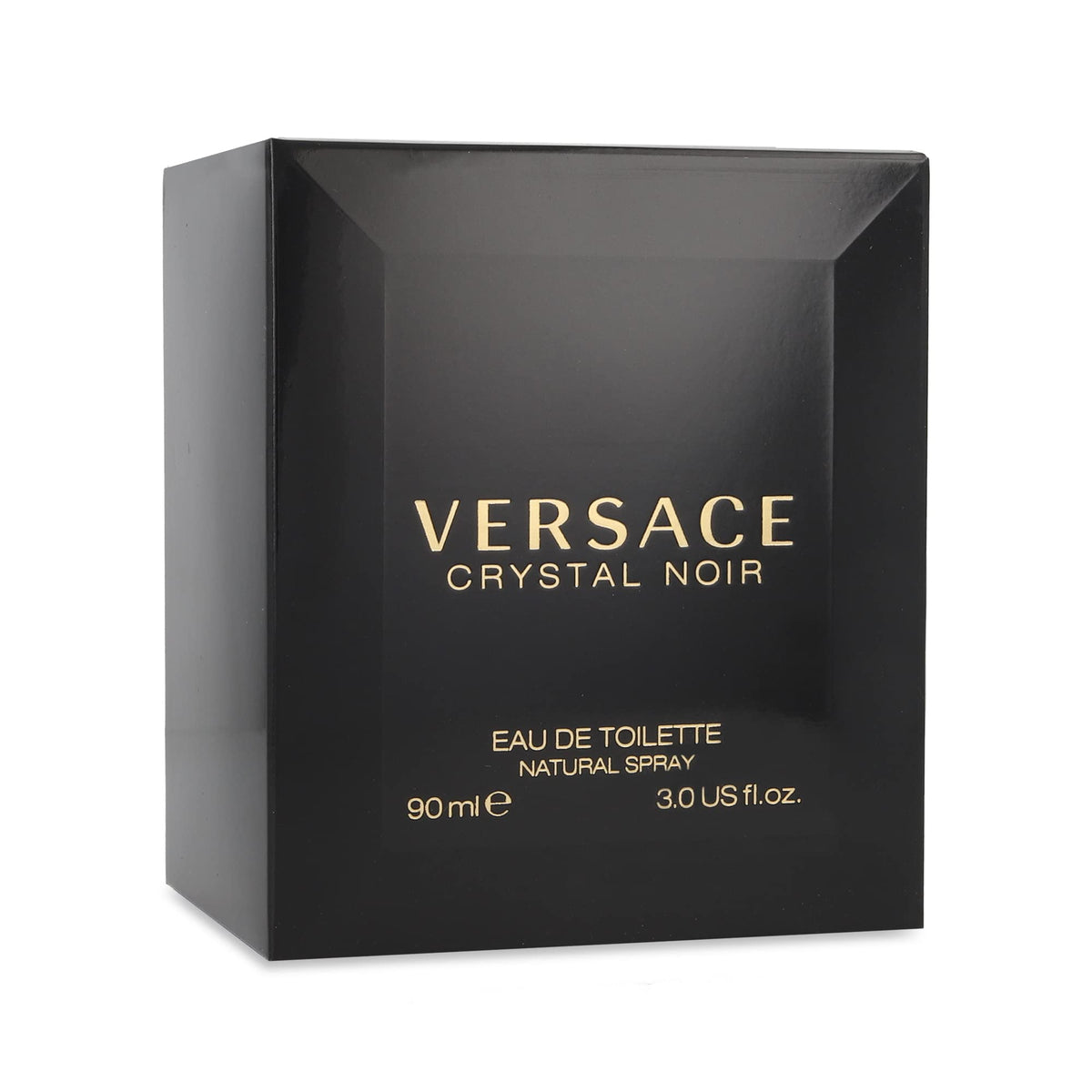Packaging du parfum Versace Crystal Noir 100ml