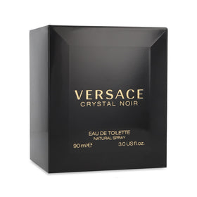 Packaging du parfum Versace Crystal Noir 100ml