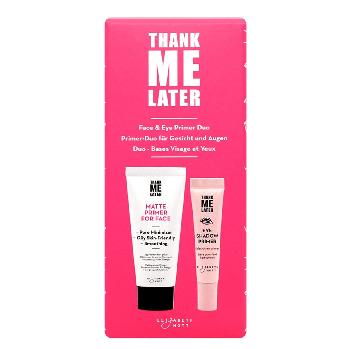Packaging du Primer Elizabeth Mott
