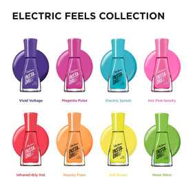 Packaging du Sally Hansen Insta-Dri Vernis à Ongles 478 Vivid Voltage
