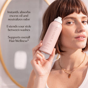 Packaging du shampooing sec VEGAMOUR