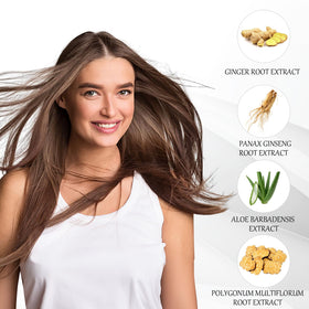 Packaging du Shampooing Teinture Brun 3 en 1 KAISASA