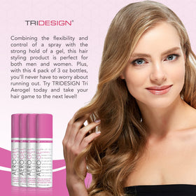 Packaging du TRIDESIGN Aerogel Spray Fixatif 3 oz