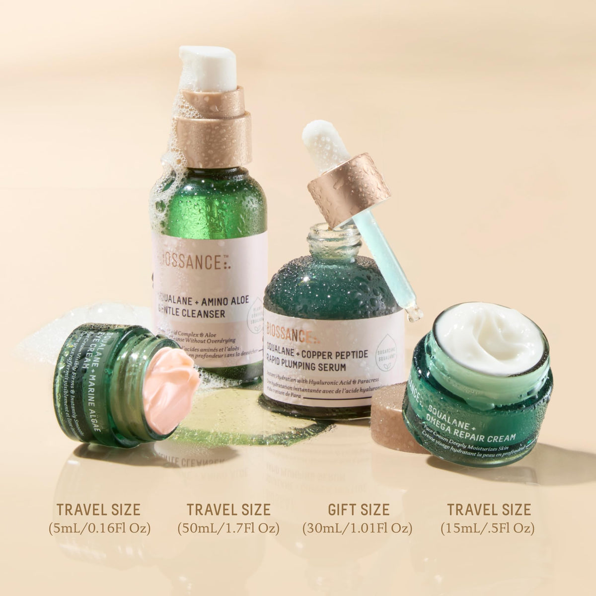 Packaging élégant du coffret Soin BIOSSANCE