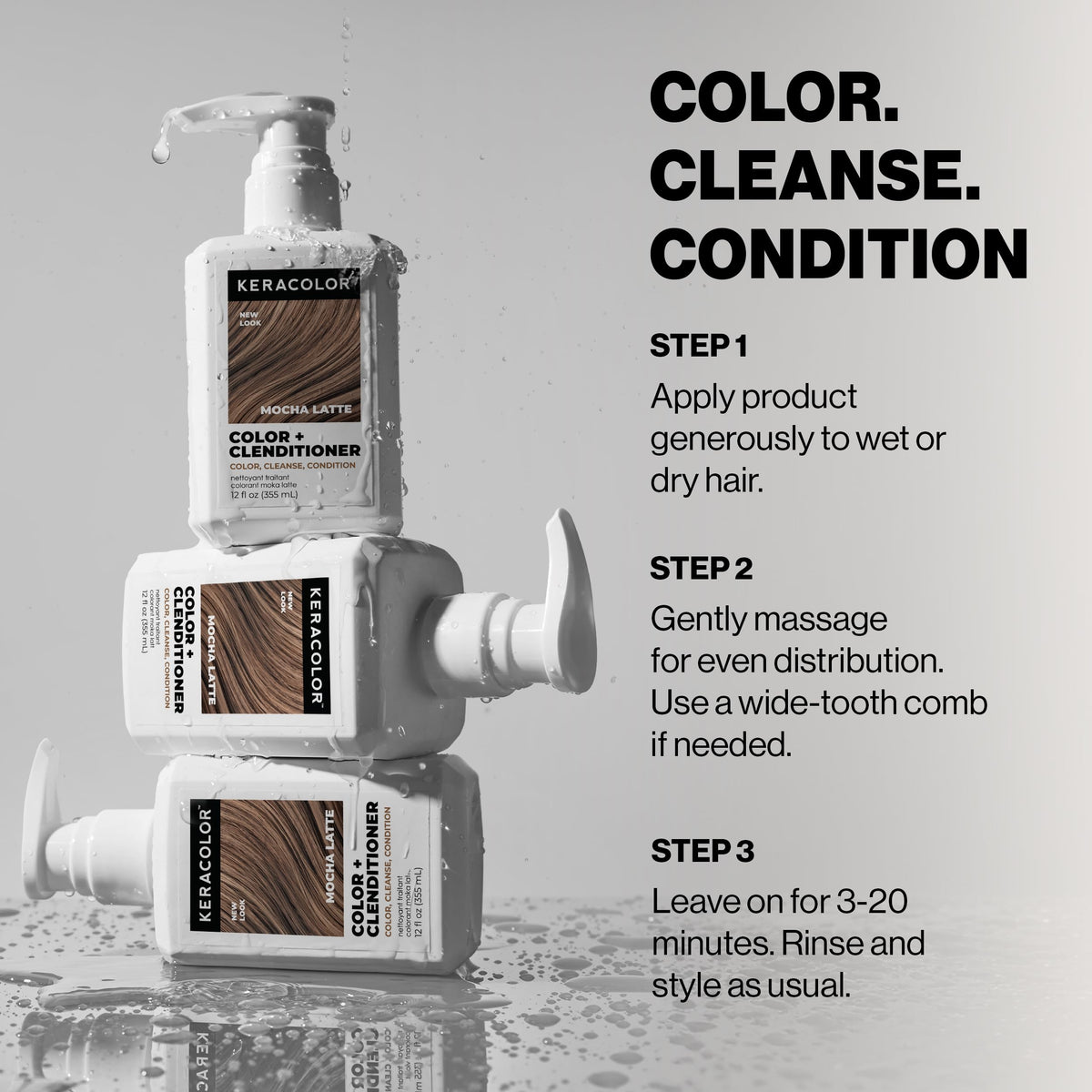 Packaging KERACOLOR Color + Clenditioner Mocha Latte
