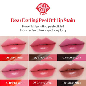 Packaging of ETUDE Dear Darling Lip Stain Cacao Shell