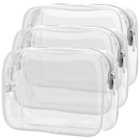 PACKISM trousse de maquillage transparente vue de face