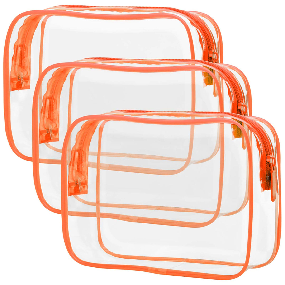 PACKISM trousse de maquillage transparente vue de face