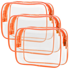 PACKISM trousse de maquillage transparente vue de face