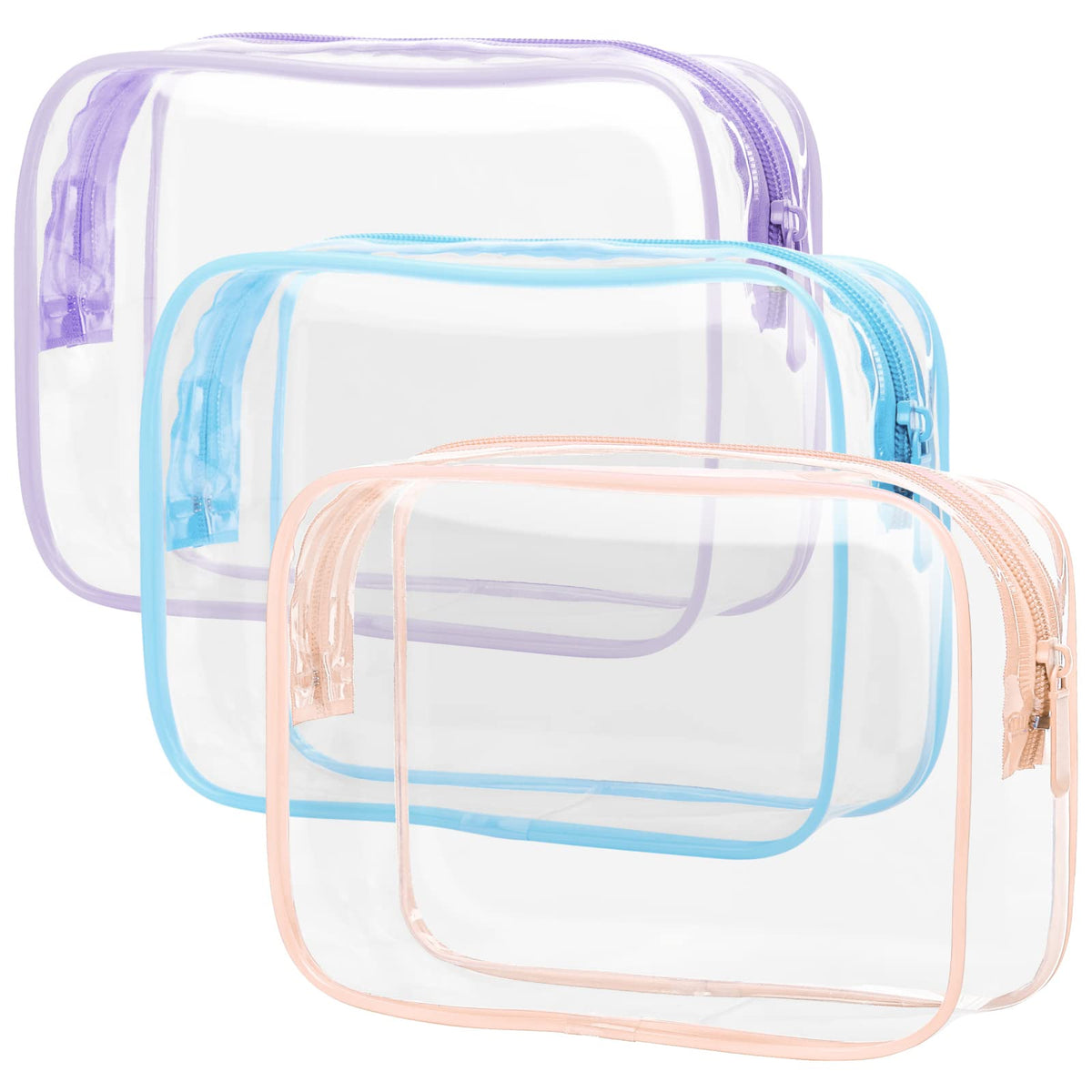 PACKISM trousse de toilette transparente vue de face