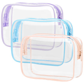 PACKISM trousse de toilette transparente vue de face