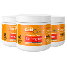 Packs de pads anti-acné Neutrogena Rapid Clear avec 60 unités chacun