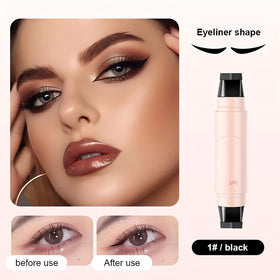 PAGE VINE Eyeliner Stamp Pen avec tampon pour aile