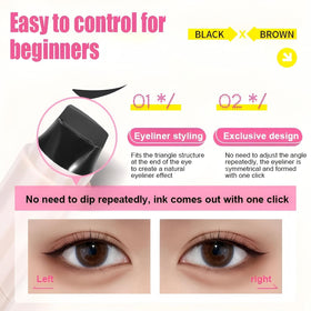 PAGE VINE Eyeliner Stamp Pen en position verticale