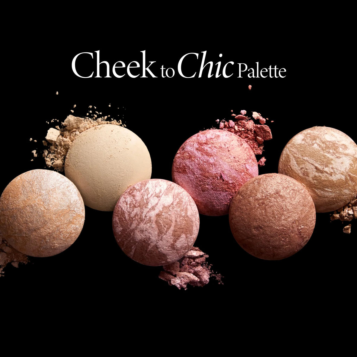 Palette Cheek to Chic Tropical Glow sur une table de maquillage
