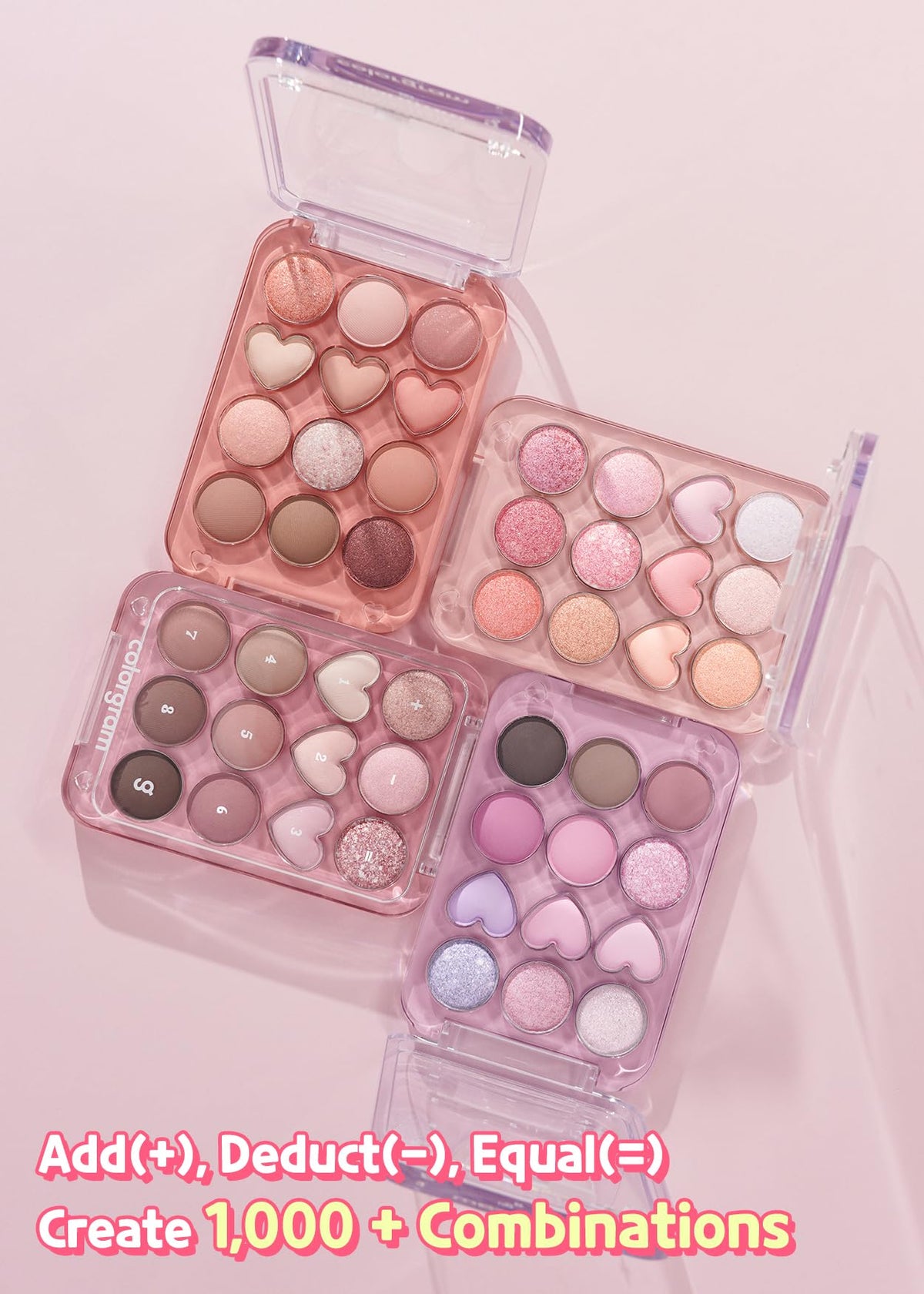 Palette COLORGRAM 03 avec design de calculatrice