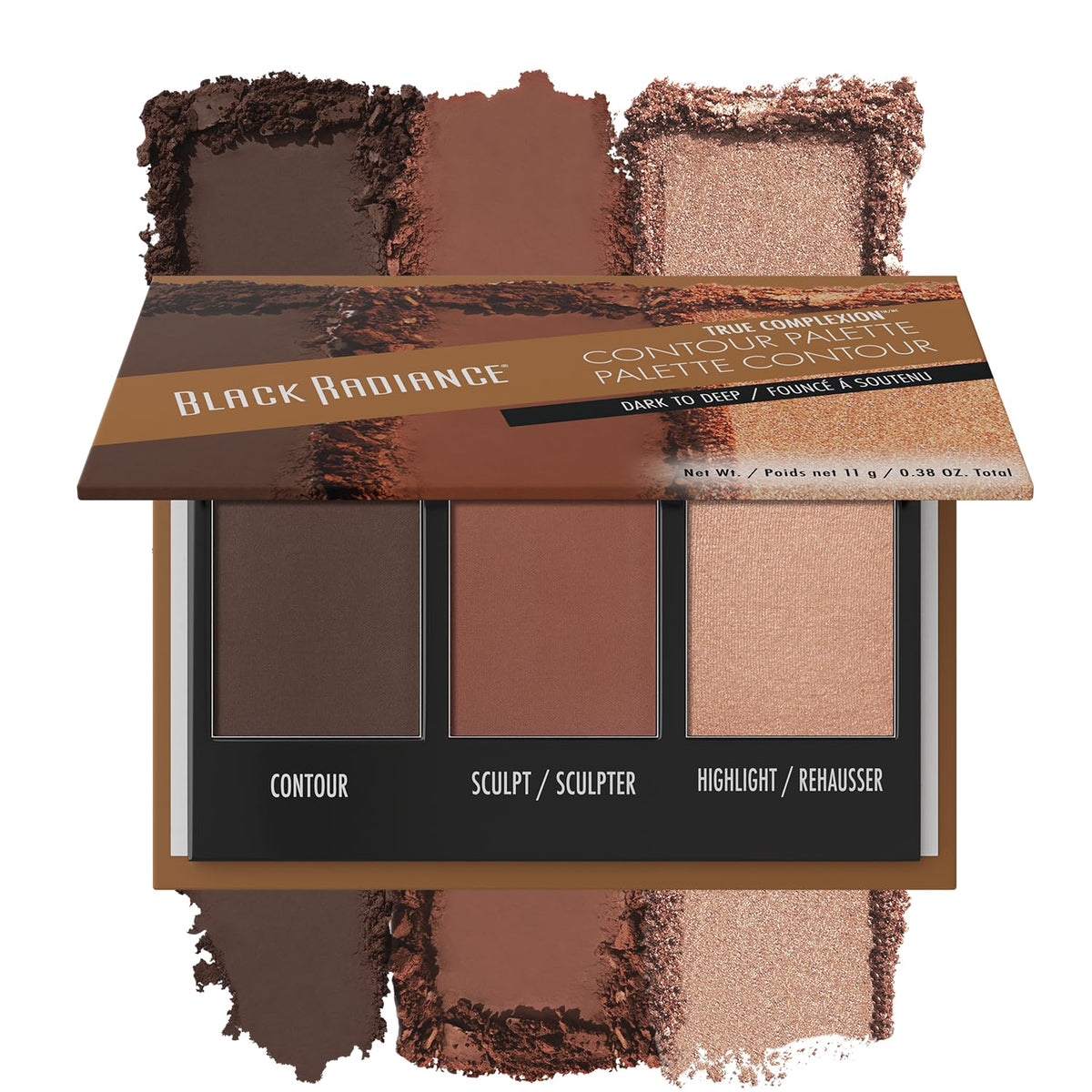 Palette Contour True Complexion Black Radiance vue de face