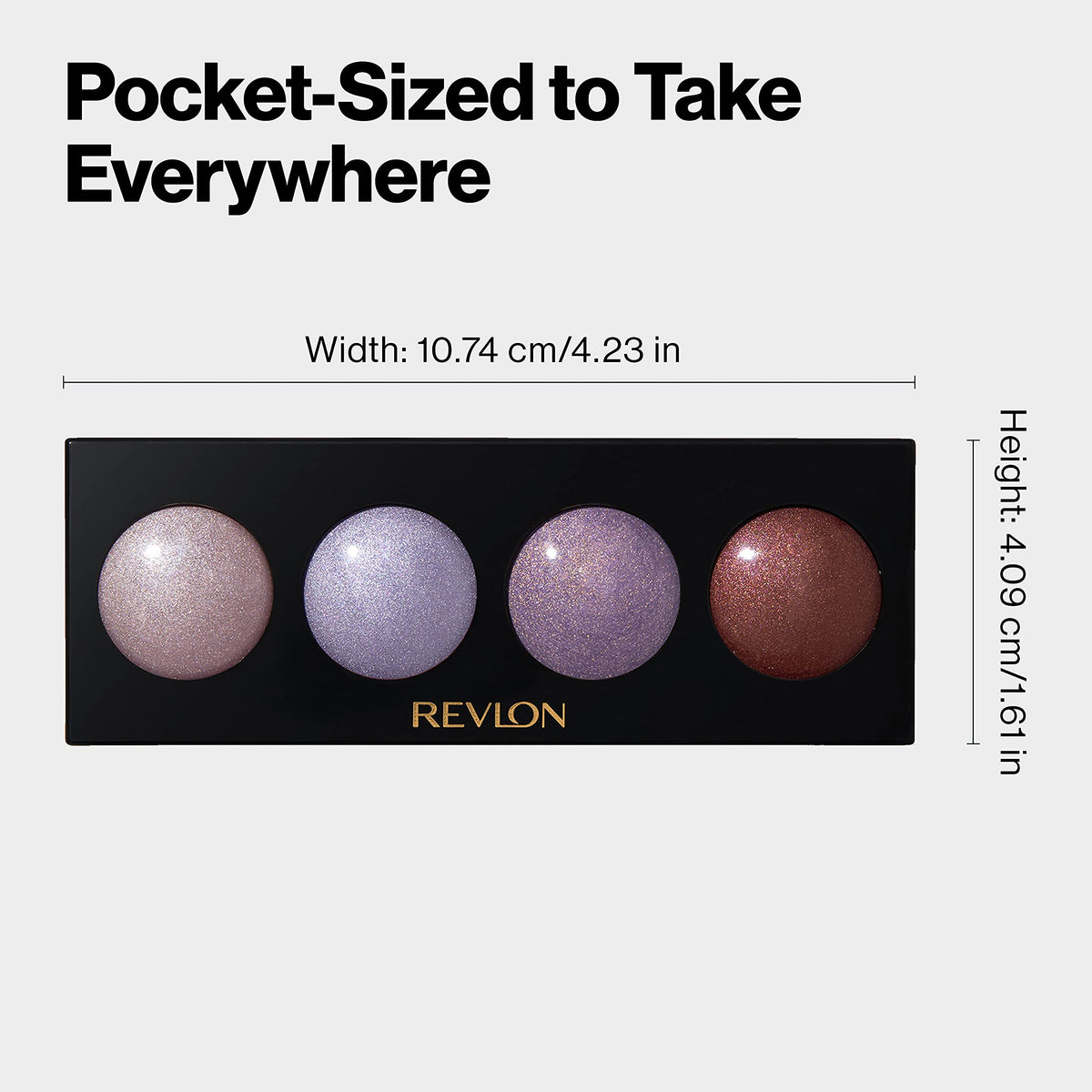 Palette Crème Ombre à Paupières REVLON sur une table de maquillage