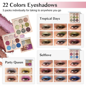 Palette d'highlighter Color Nymph avec 2 nuances