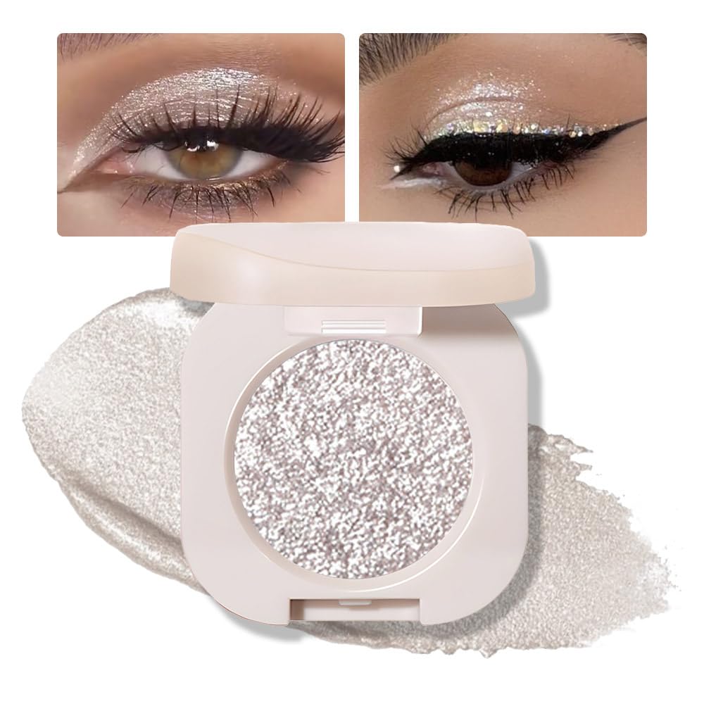 Palette d'ombres à paupières FeiCuiYun vue de face avec 12 teintes variées