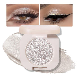 Palette d'ombres à paupières FeiCuiYun vue de face avec 12 teintes variées