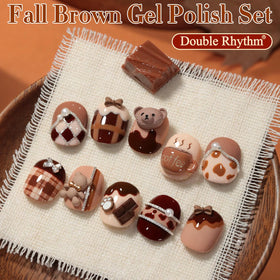 Palette de couleurs de vernis gel Double Rhythm