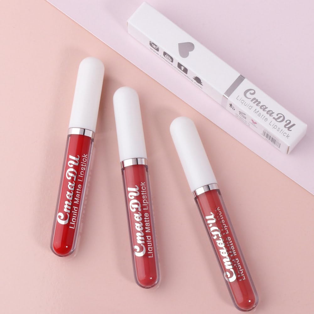 Palette de couleurs du set de rouges à lèvres evpct