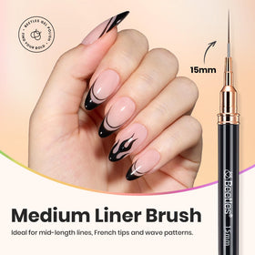 Palette de couleurs pour mélanger les gels de nail art