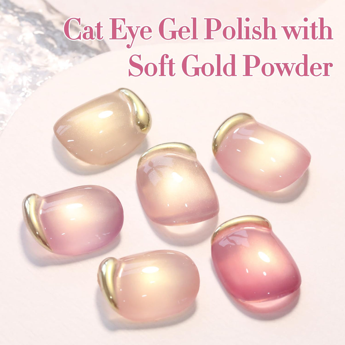 Palette de couleurs pour nail art avec vernis gel Cat Eye Double Rhythm