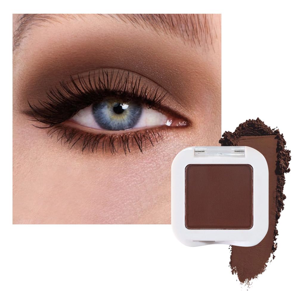 Palette de fard à paupières mat évpct vue de face avec teintes variées