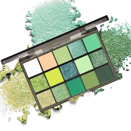 Palette de Fards à Paupières CAKAILA 15 Couleurs vue de face