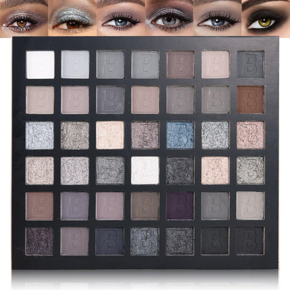 Palette de fards à paupières CAKAILA 42 couleurs vue de face