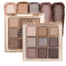 Palette de Fards à Paupières CAKAILA 9 Couleurs vue de face