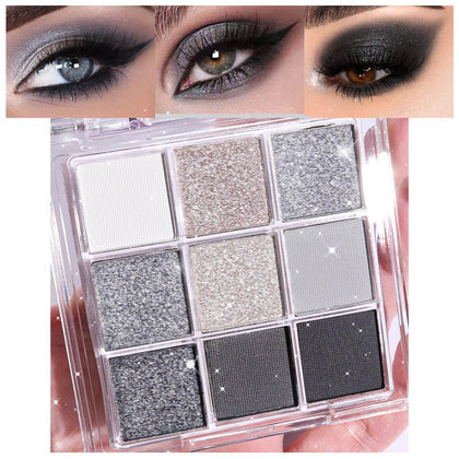 Palette de fards à paupières CAKAILA vue de face avec plusieurs teintes