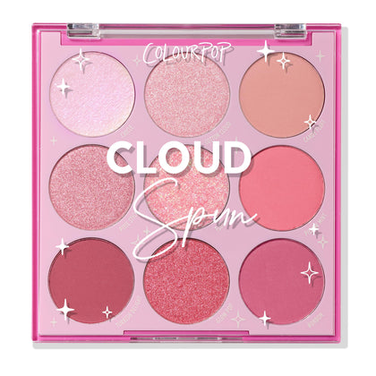 Palette de fards à paupières ColourPop Cloud Spun vue de face