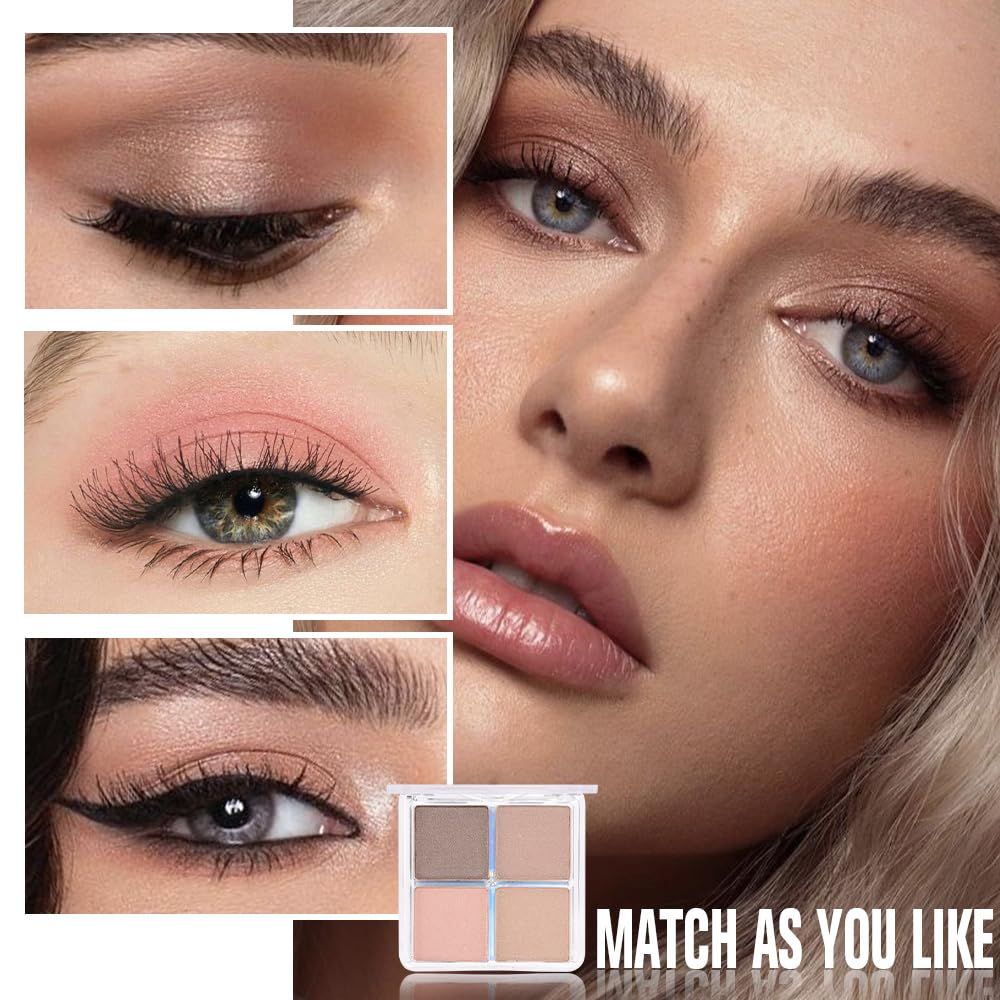 Palette de fards à paupières evpct avec applicateur